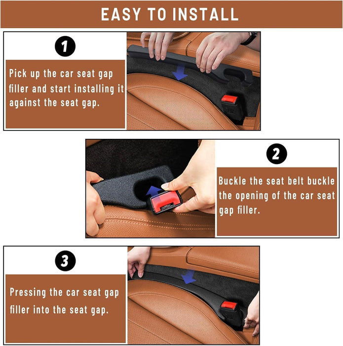 No Drop Seat Guard,Car Seat Gap Filler