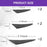 6 PCS Car Spoiler Canards Kit