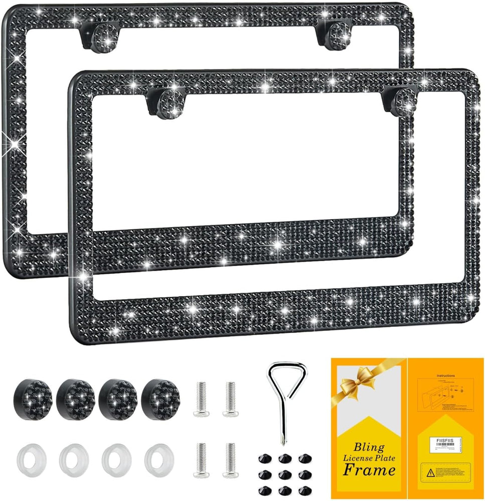 Bling License Plate Frame for Women