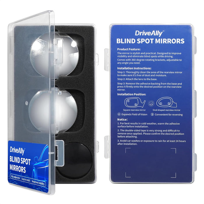 2 PCS Car Blind Spot Mirror