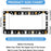 Cute Dog License Plate Frame Pet