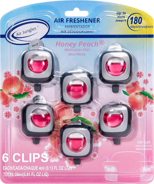Honey Peach Scent Car Air Freshener