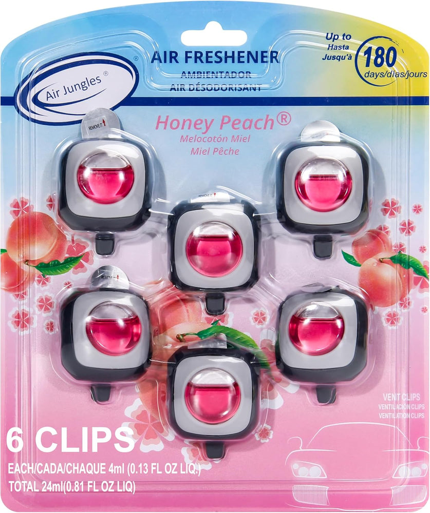 Honey Peach Scent Car Air Freshener