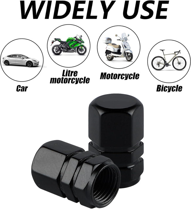 Aluminum Tire Stem Valve Caps 