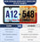 2 Pack Black License Plate Frames