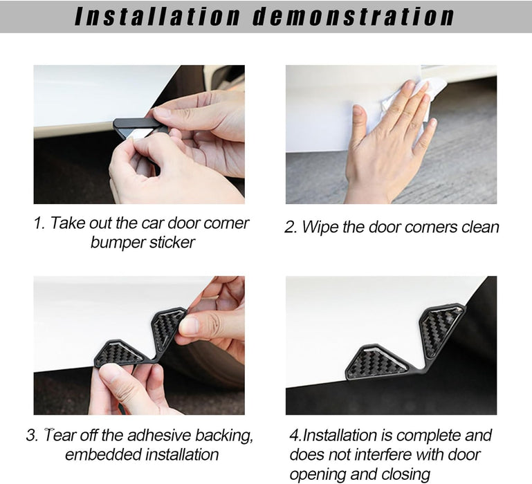 2 PCS Car Door Corner Protector Edge Guards