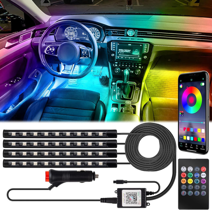 Car Interior Lights, 12V LED Strip Lights 