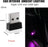 2 PCS USB LED Car Interior Atmosphere Lamp
