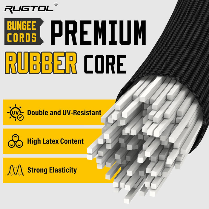 Upgraded Adjustable Bungee Cords 
