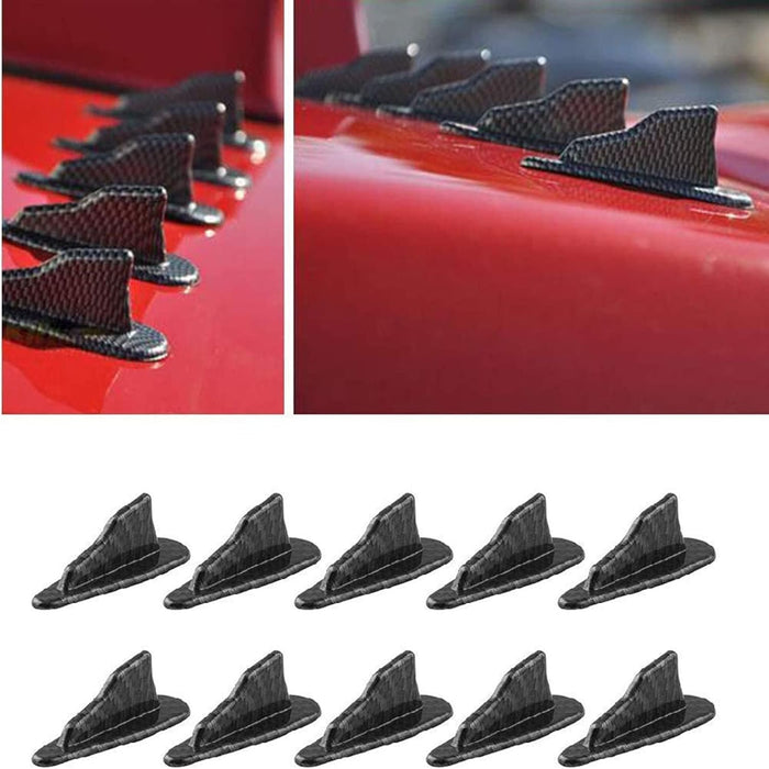 10Pcs/Set Diffuser Shark Fin Kit Compatible 