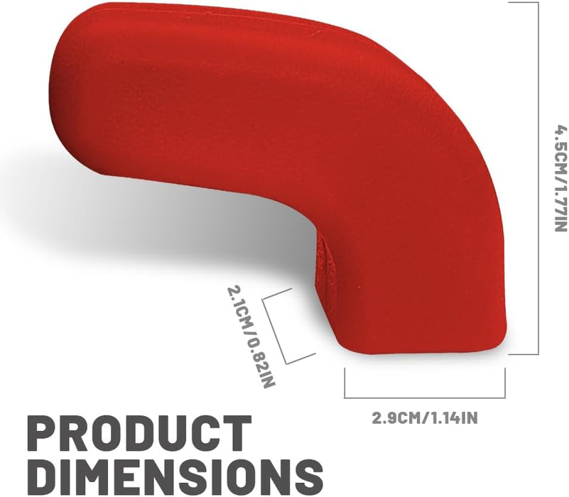 2PCS Bumper Tow Hook Covers
