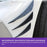 6 PCS Car Spoiler Canards Kit