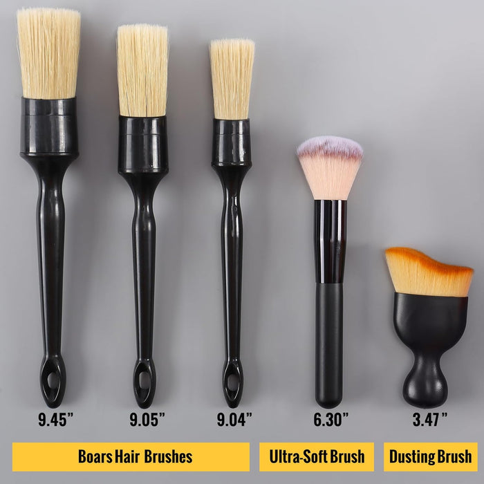 6PCS Car Detailing Brush Set