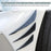 Pack-6 Car Spoiler Canards Kit