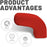 2PCS Bumper Tow Hook Covers