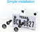 anti Theft License Plate Screws Kits-