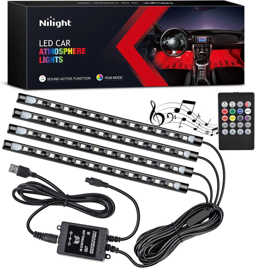 48 Leds DC 5V Multicolor Music Car Strip Light
