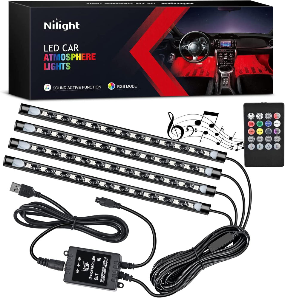 48 Leds DC 5V Multicolor Music Car Strip Light