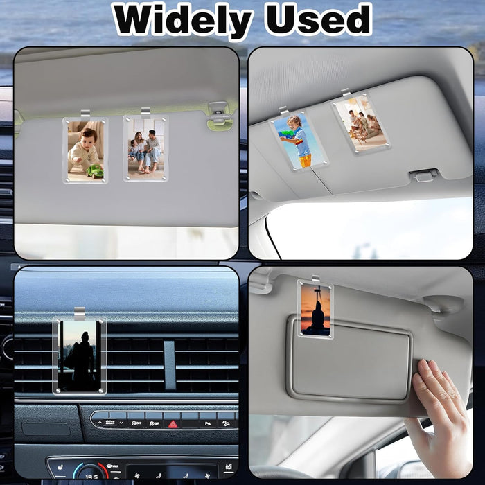2Pcs Car Picture Holder