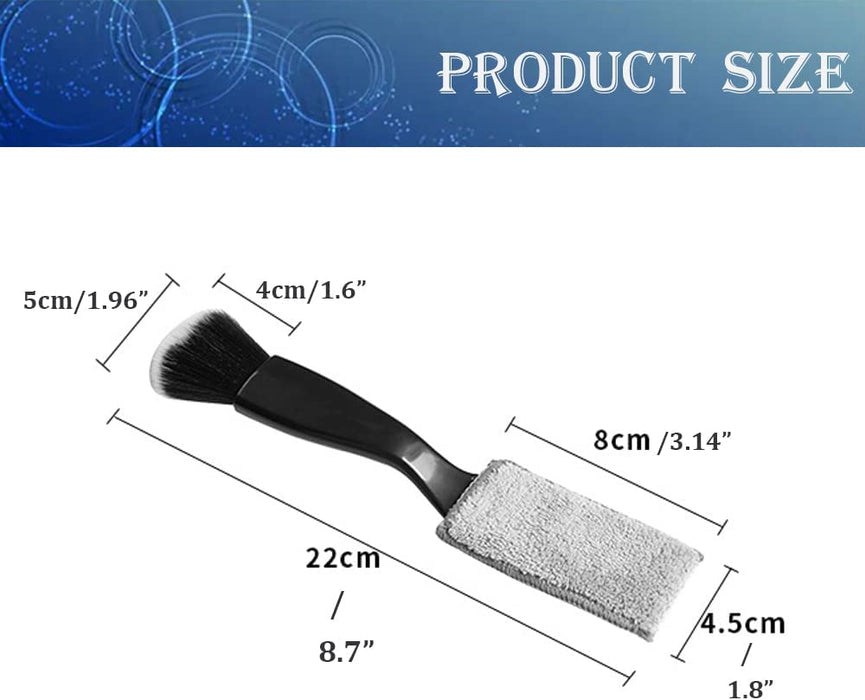 Double Head Brush for Car Clean 1Pack