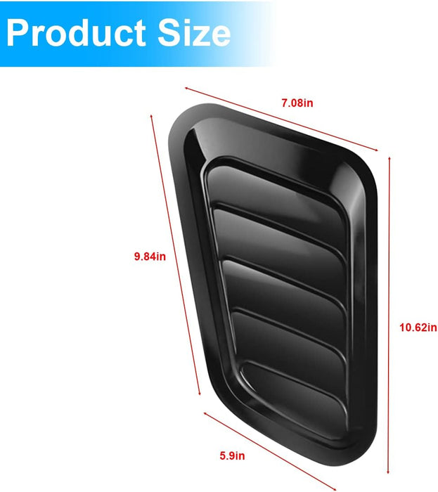 2PCS Universal Hood Air Vents