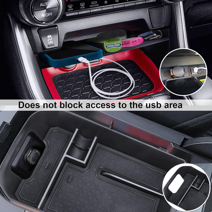 Upgraded Center Console Organizer Compatible