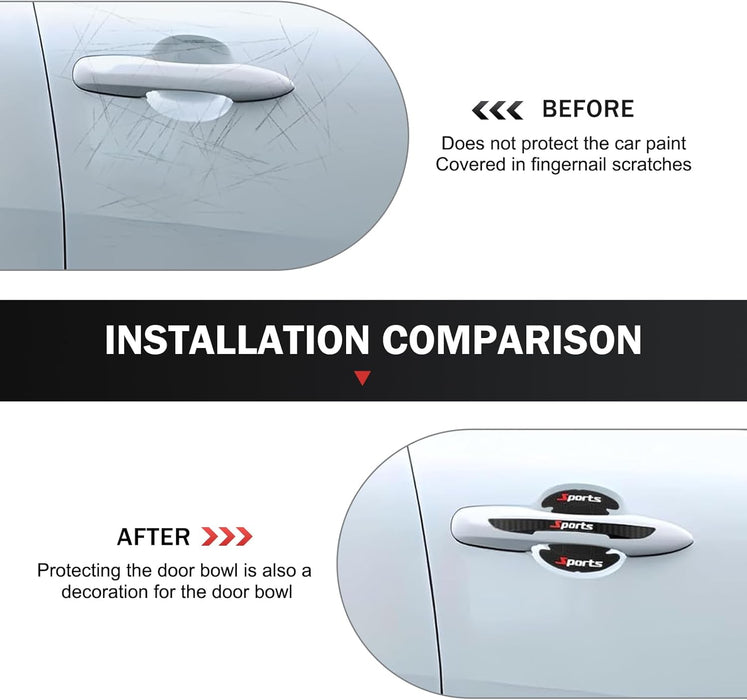 8PCS Car Door Protector, Sports Car Door 