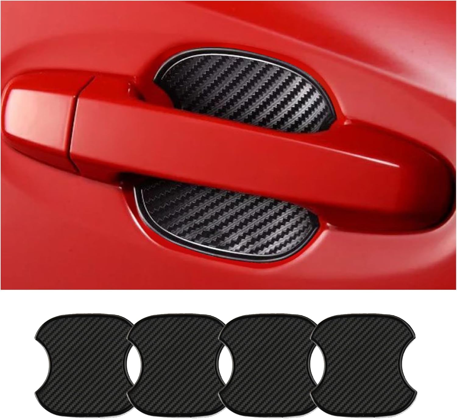 4PCS Car Door Handle Cup Scratch Protectors