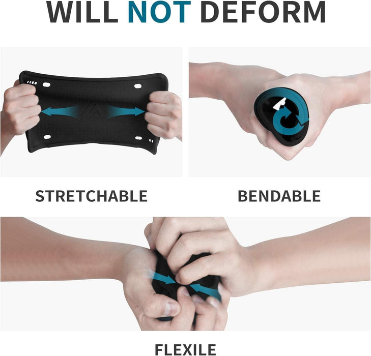 Silicone License Plate Frames Black