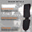Black Sunglasses Holder for Car Visor