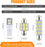 24 Pieces Dome Light LED Car Interior Bulb Kit 